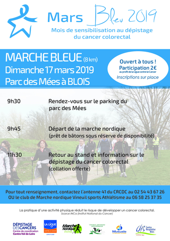 Affiche Marche bleu SITE REGIONAL 