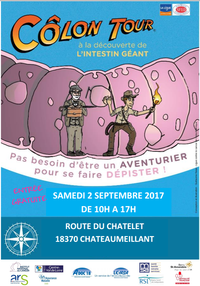 Affiche Colon Tour Chateaumeillant 2017