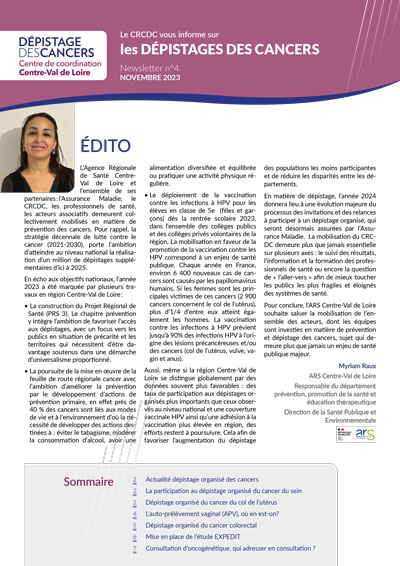 Newsletter - CRCDC Centre Val de Loire