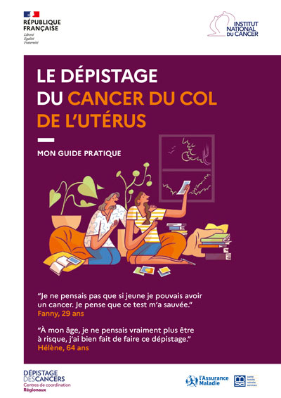 Dépliant du dépistage du cancer de l'utérus - CRCDC Centre Val de Loire