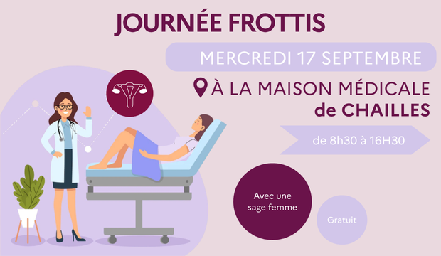 Journée frottis à CHAILLES (41)