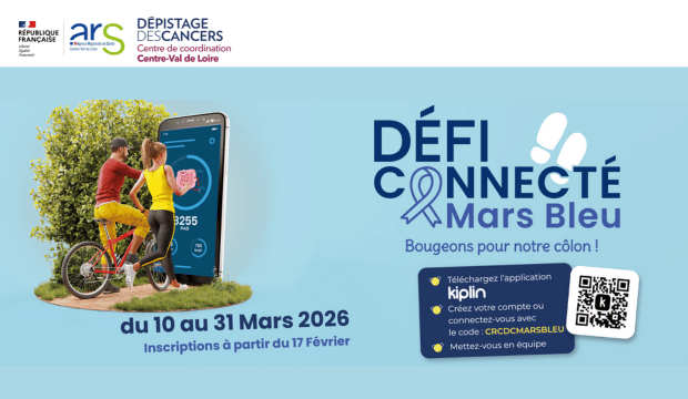 Défi connecté Mars bleu 2026